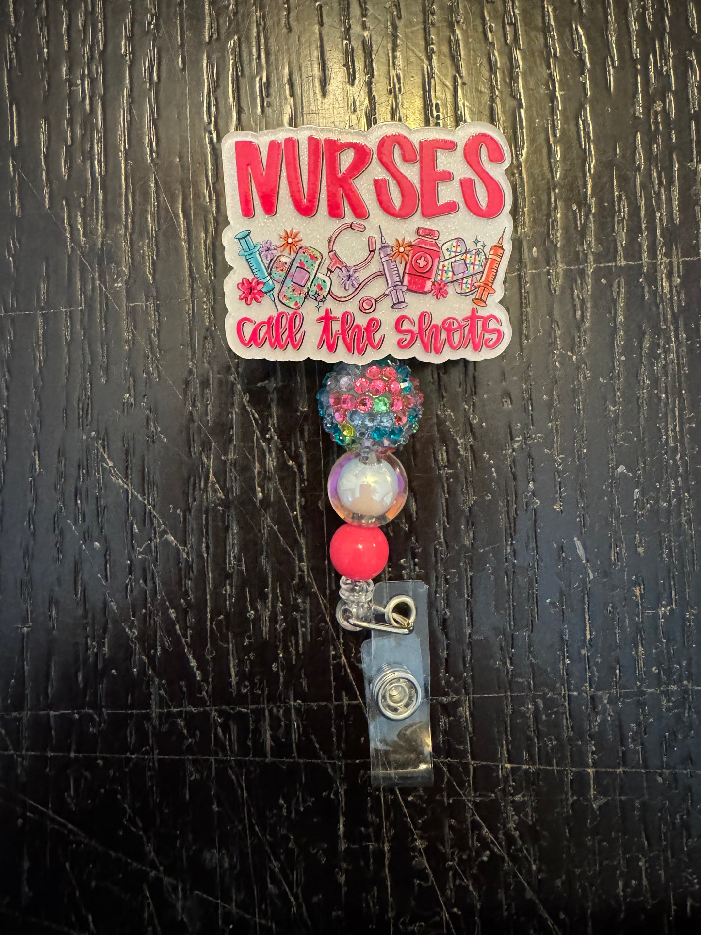 Nurses call the shots badge reel