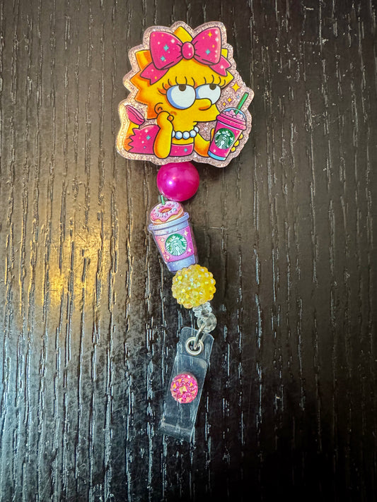 Maggie badge reel
