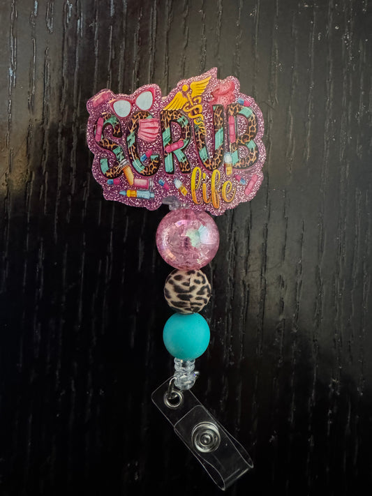 Scrub life badge reel
