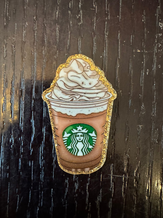 Starbucks badge reel