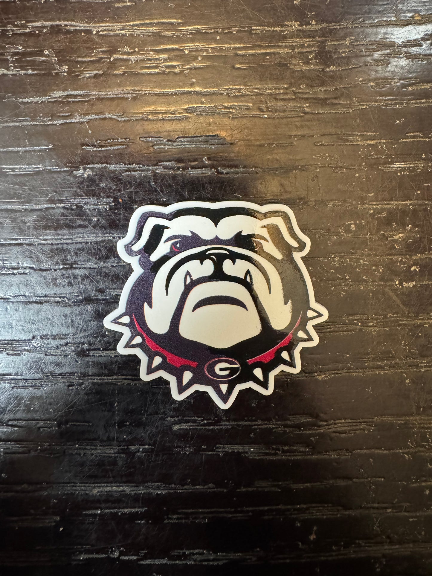 Georgia Bulldogs badge reel ( no glitter)