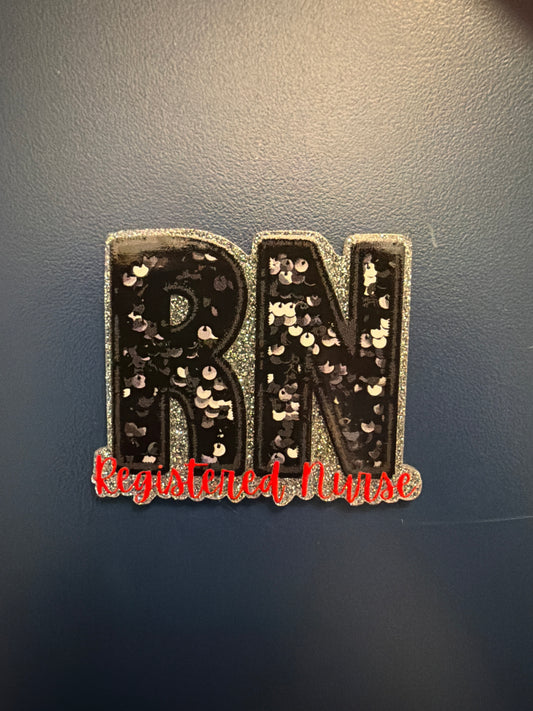 Registered Nurse badge reel
