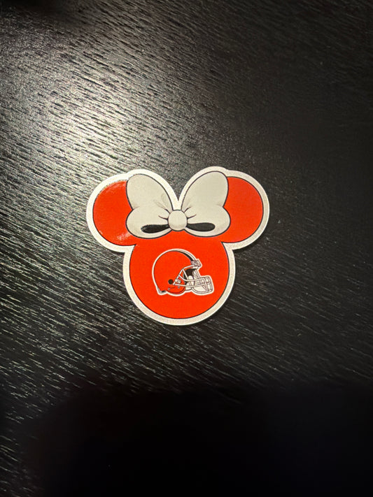 Browns badge reel
