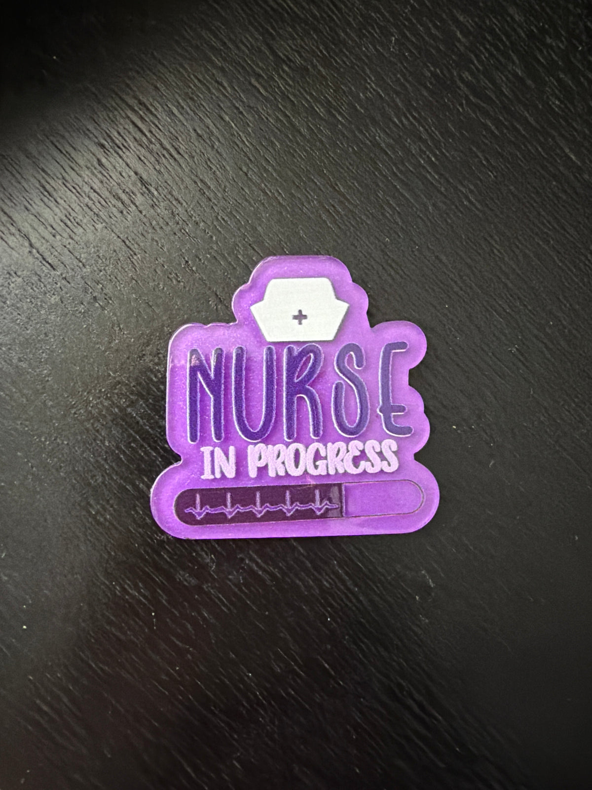 Nurse in progress badge reel