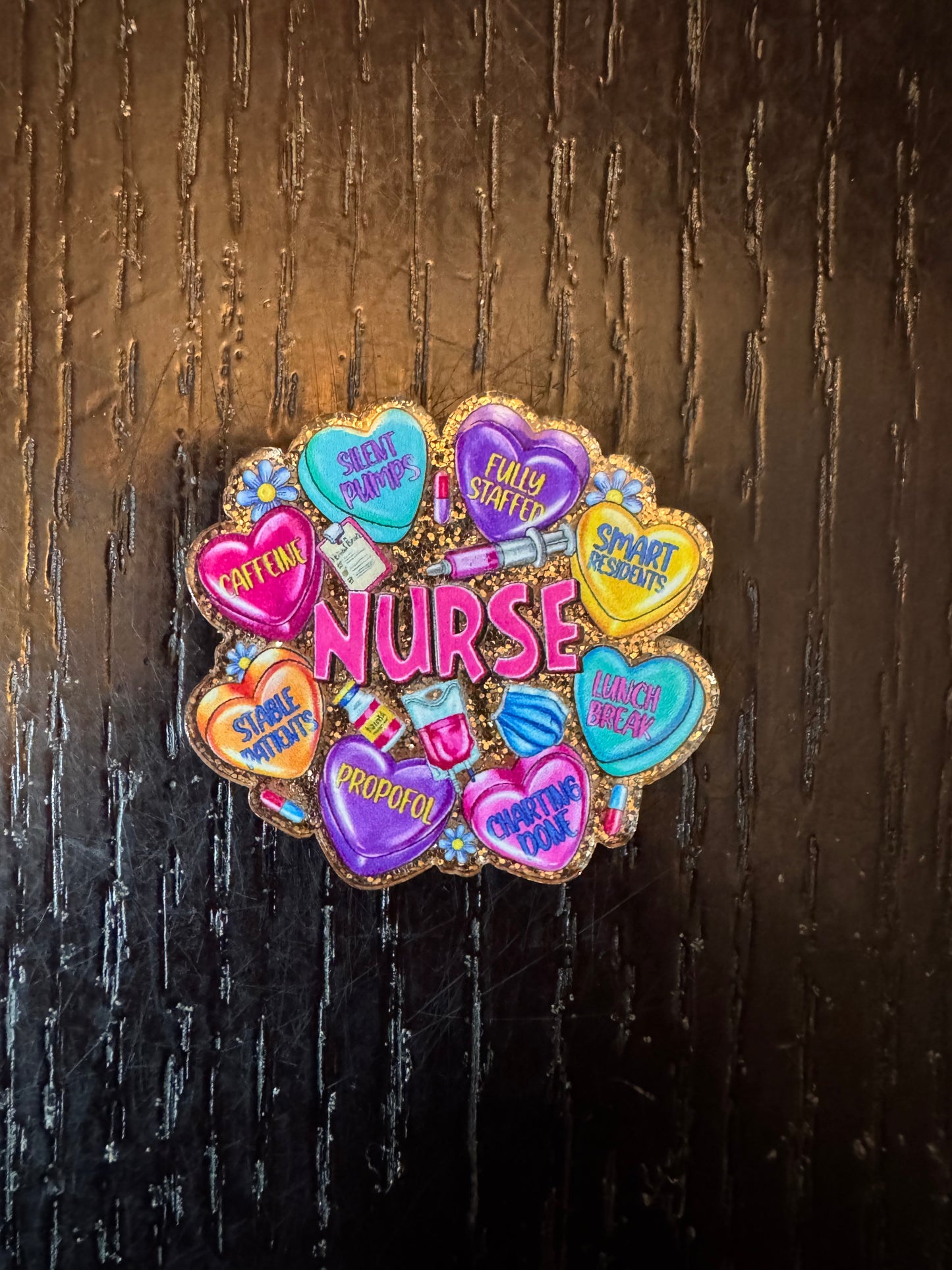Nurse badge reel