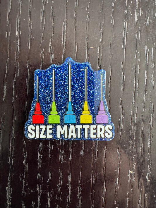 Size matters badge reel