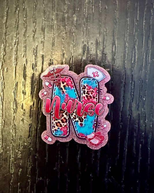 Nurse badge reel