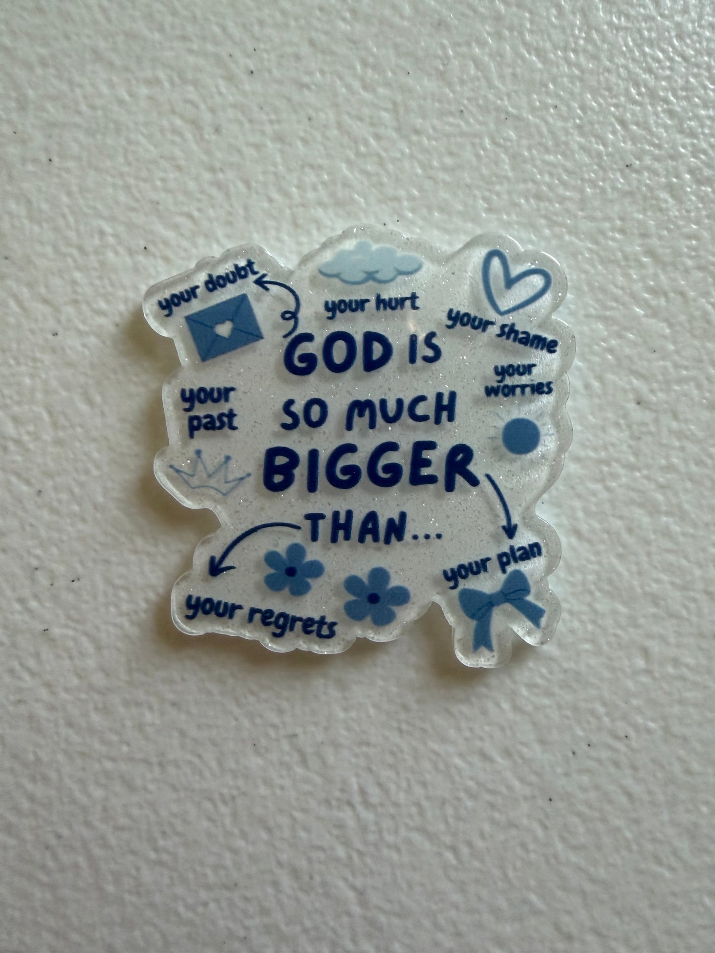 God is so much bigger badge reel