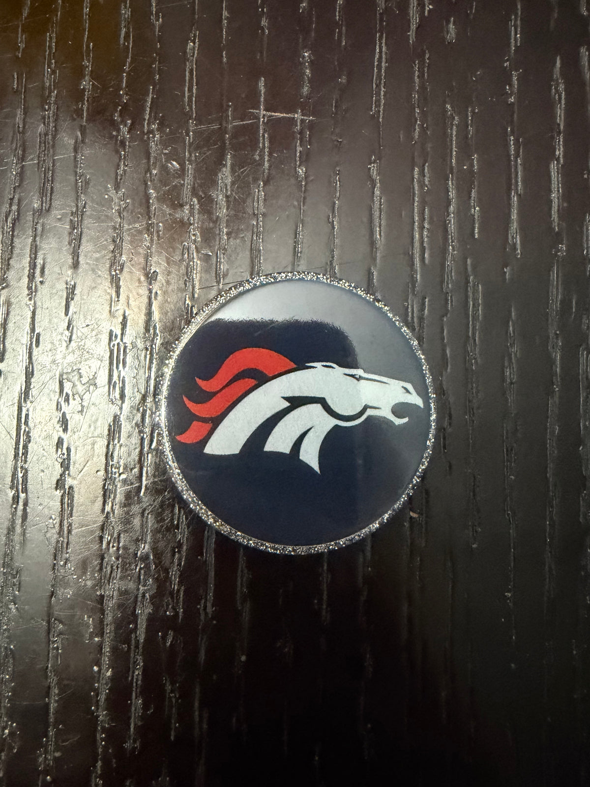 Broncos badge reel