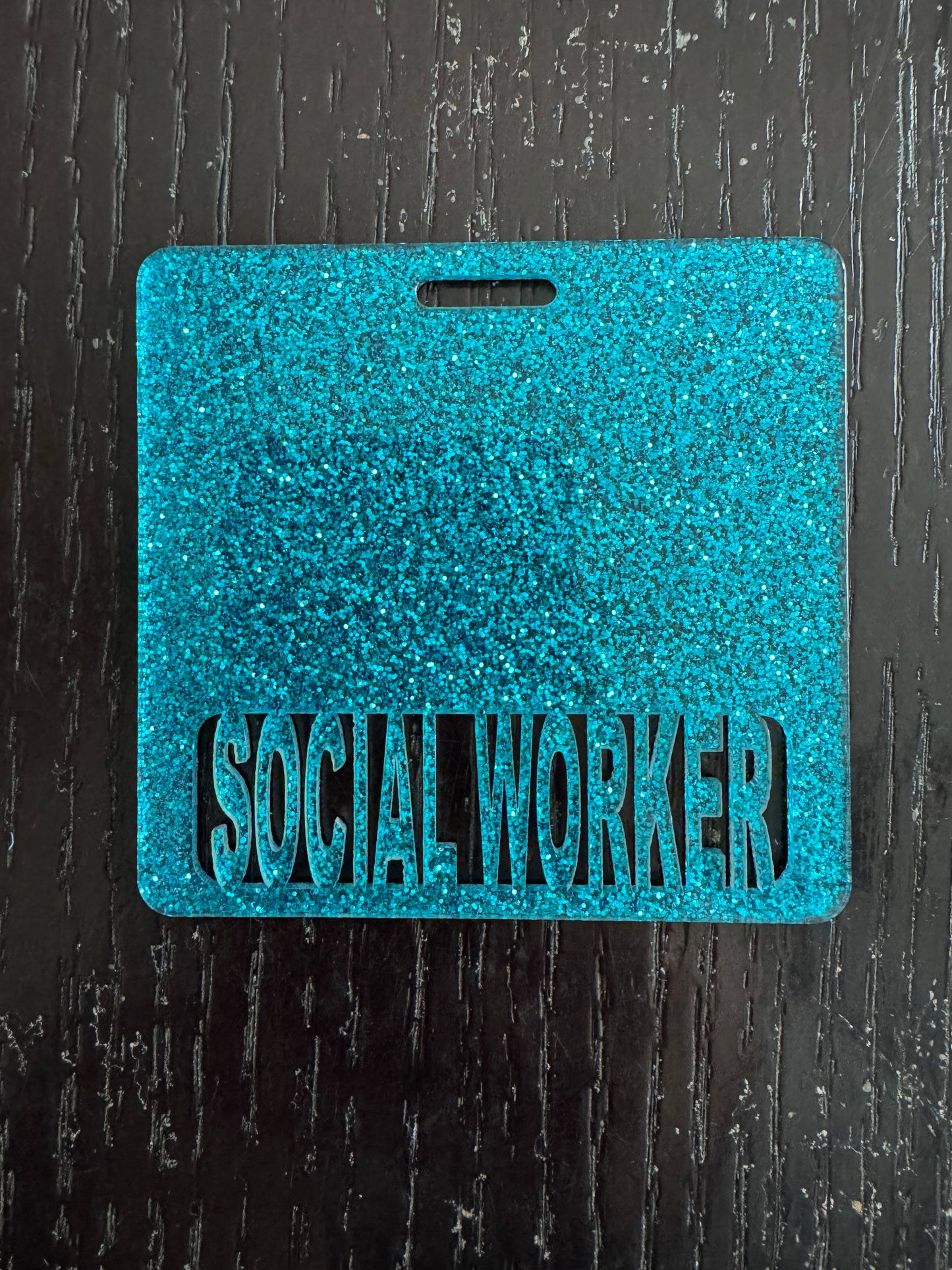 Social Worker badge buddy