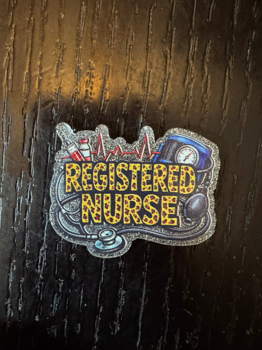 Registered Nurse badge reel