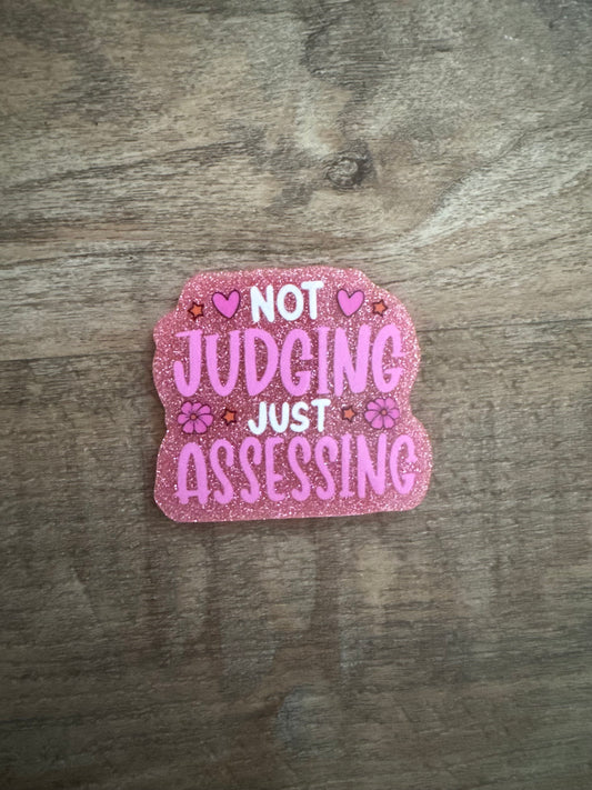 Not judging just assessing badge reel