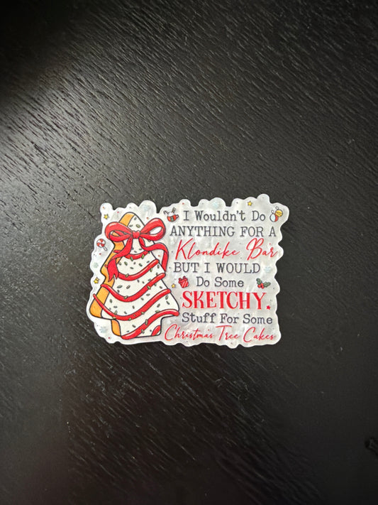 Christmas badge reel