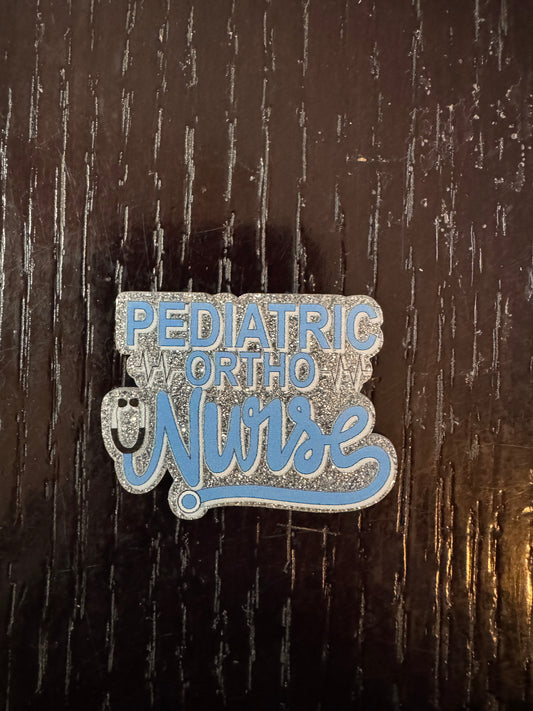 Pediatric ortho nurse badge reel