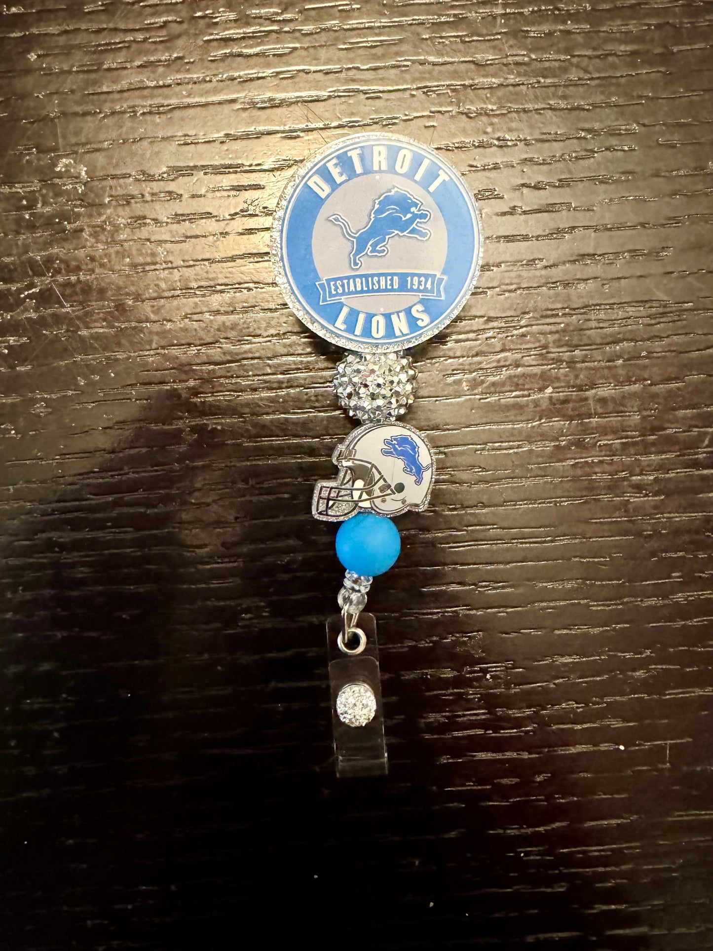 Lions badge reel