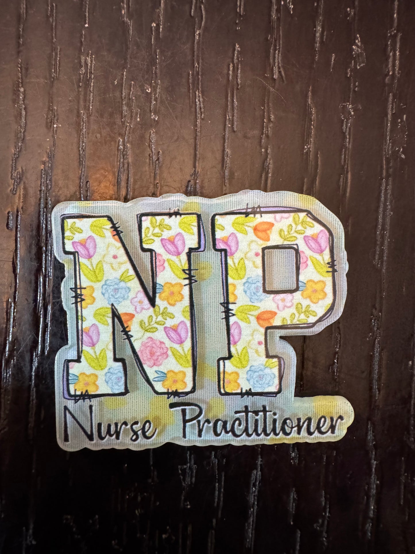 Nurse practitioner badge reel