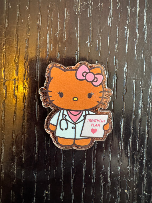 Hello kitty badge reel