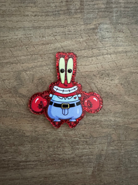 Mr.Krabs badge reel