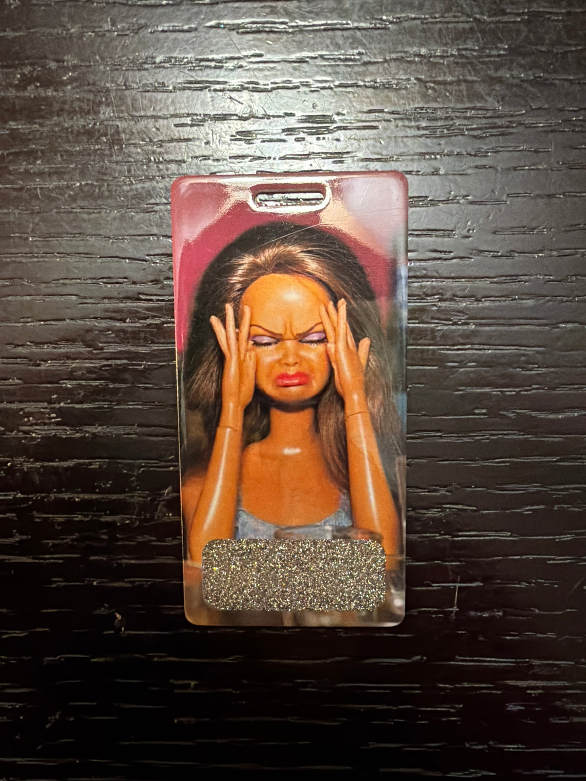 Barbie vertical badge buddy