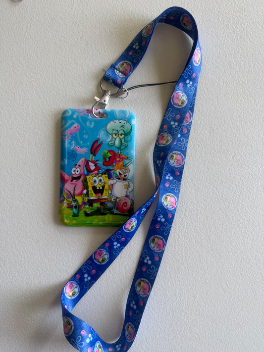 SpongeBob ID card holder