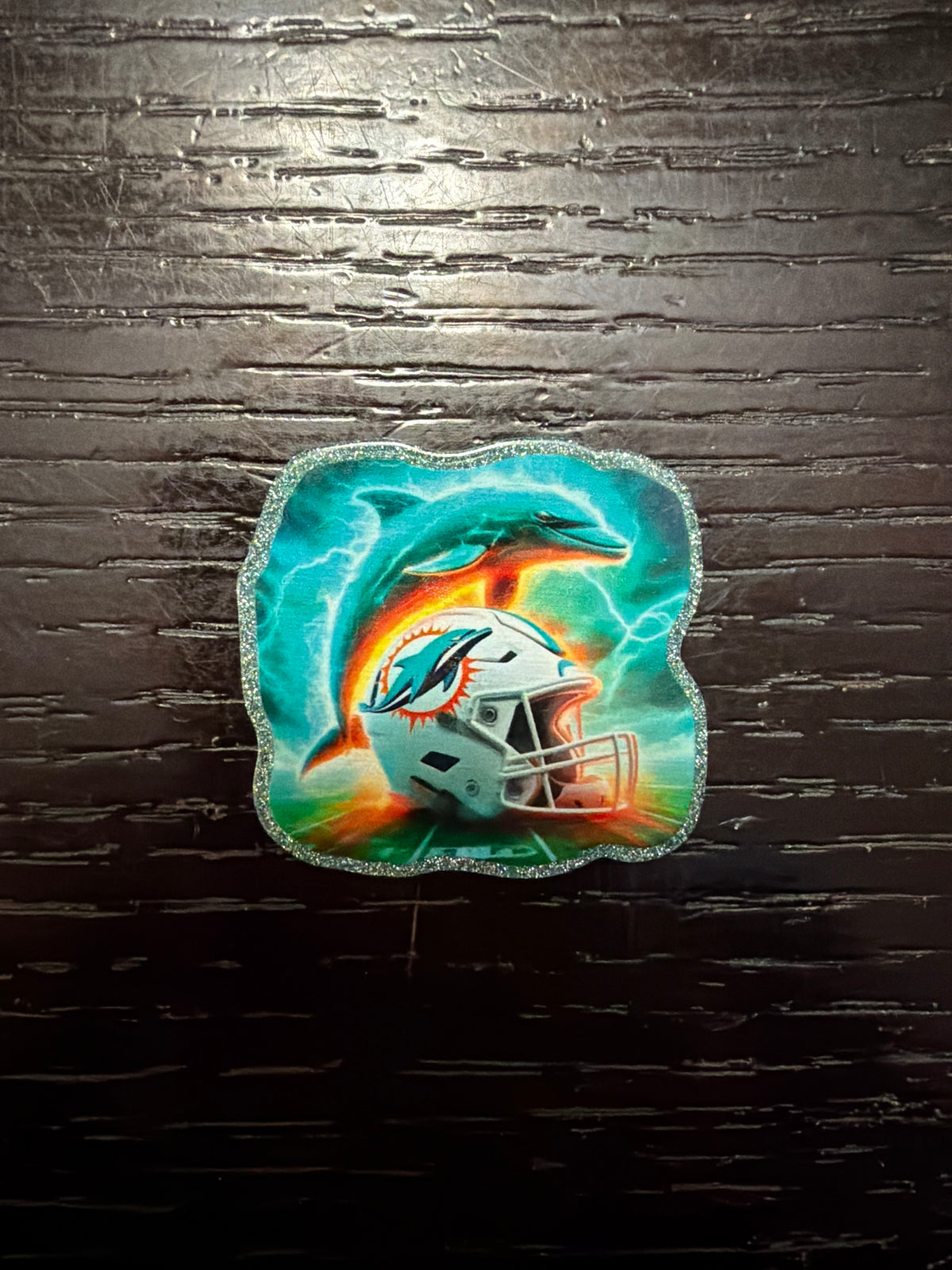Dolphins badge reel