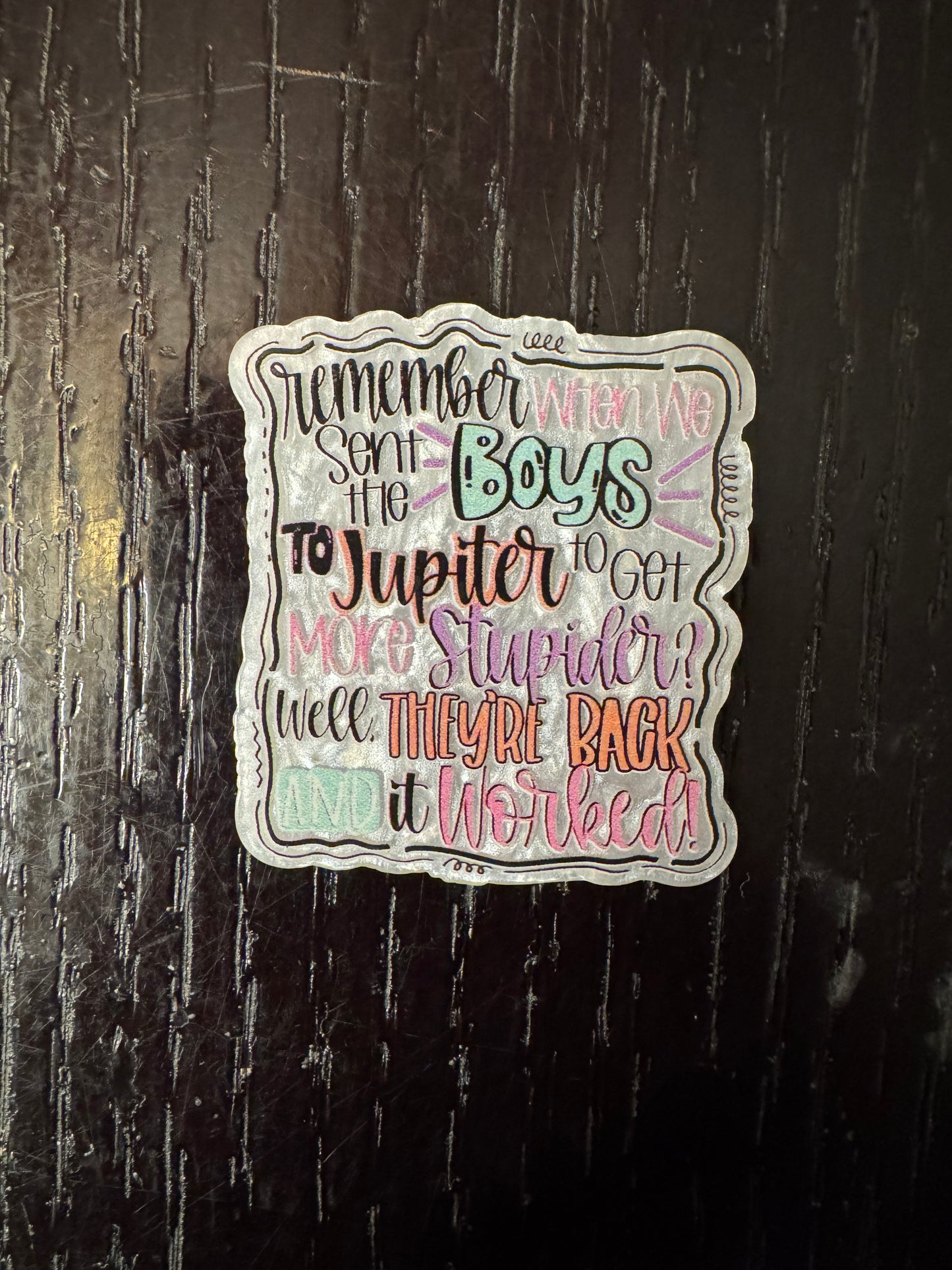Boys go to Jupiter badge reel