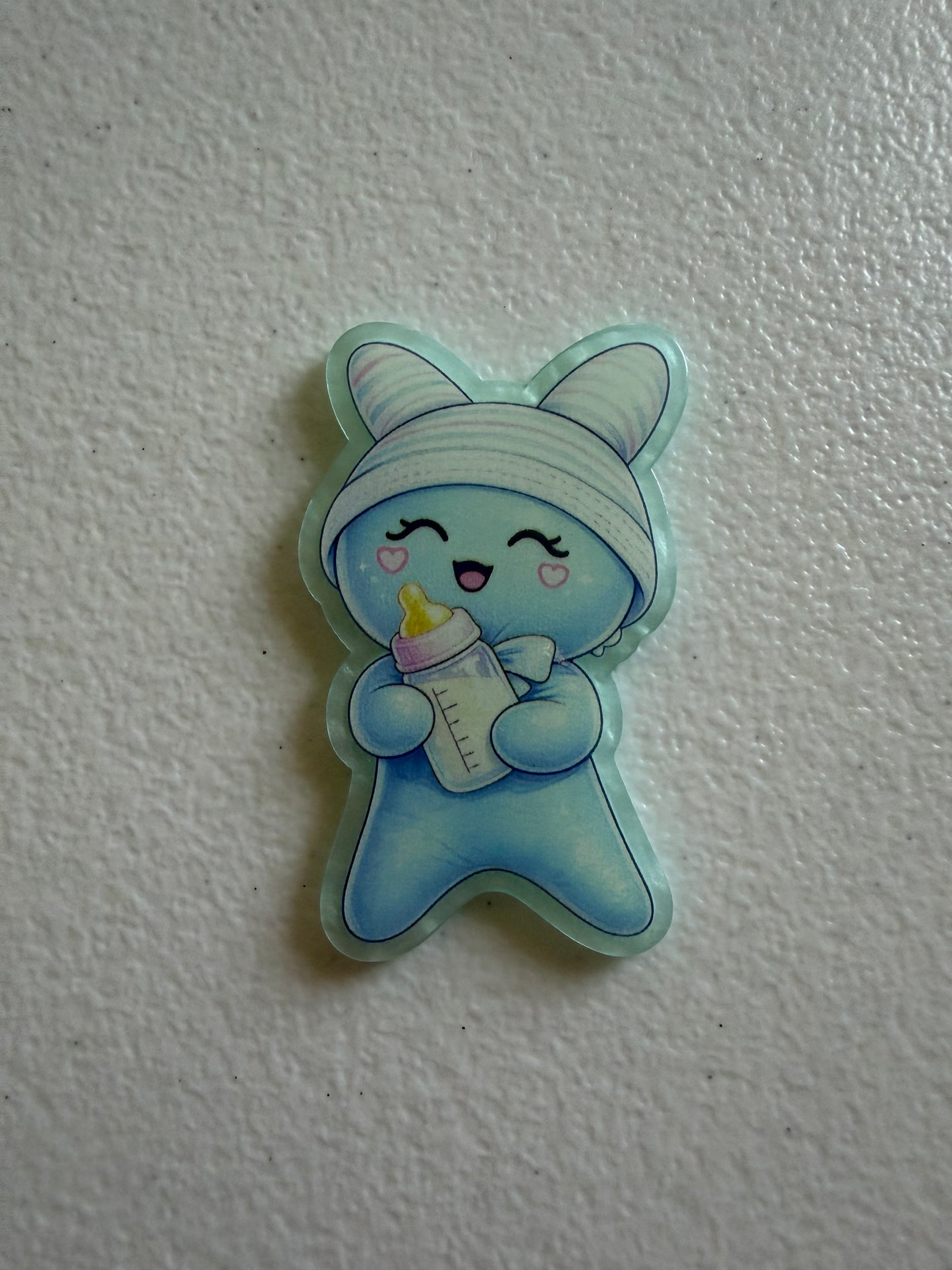 Glove baby badge reel