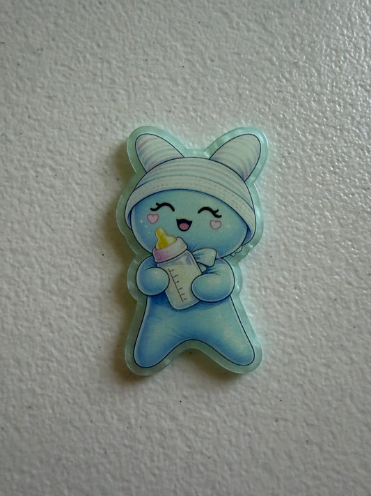 Glove baby badge reel