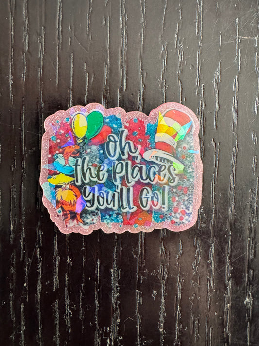 Oh the places you’ll go badge reel