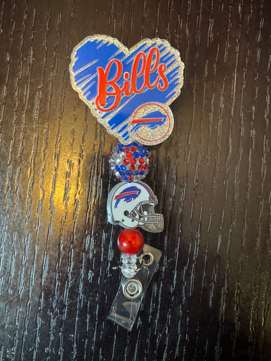 Buffalo Bills badge reel