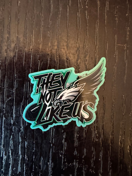 Eagles badge reel (no glitter)