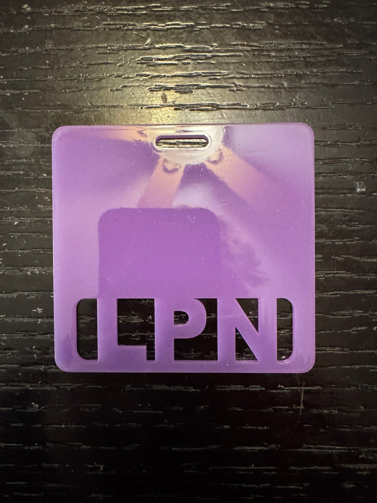 LPN purple badge buddy