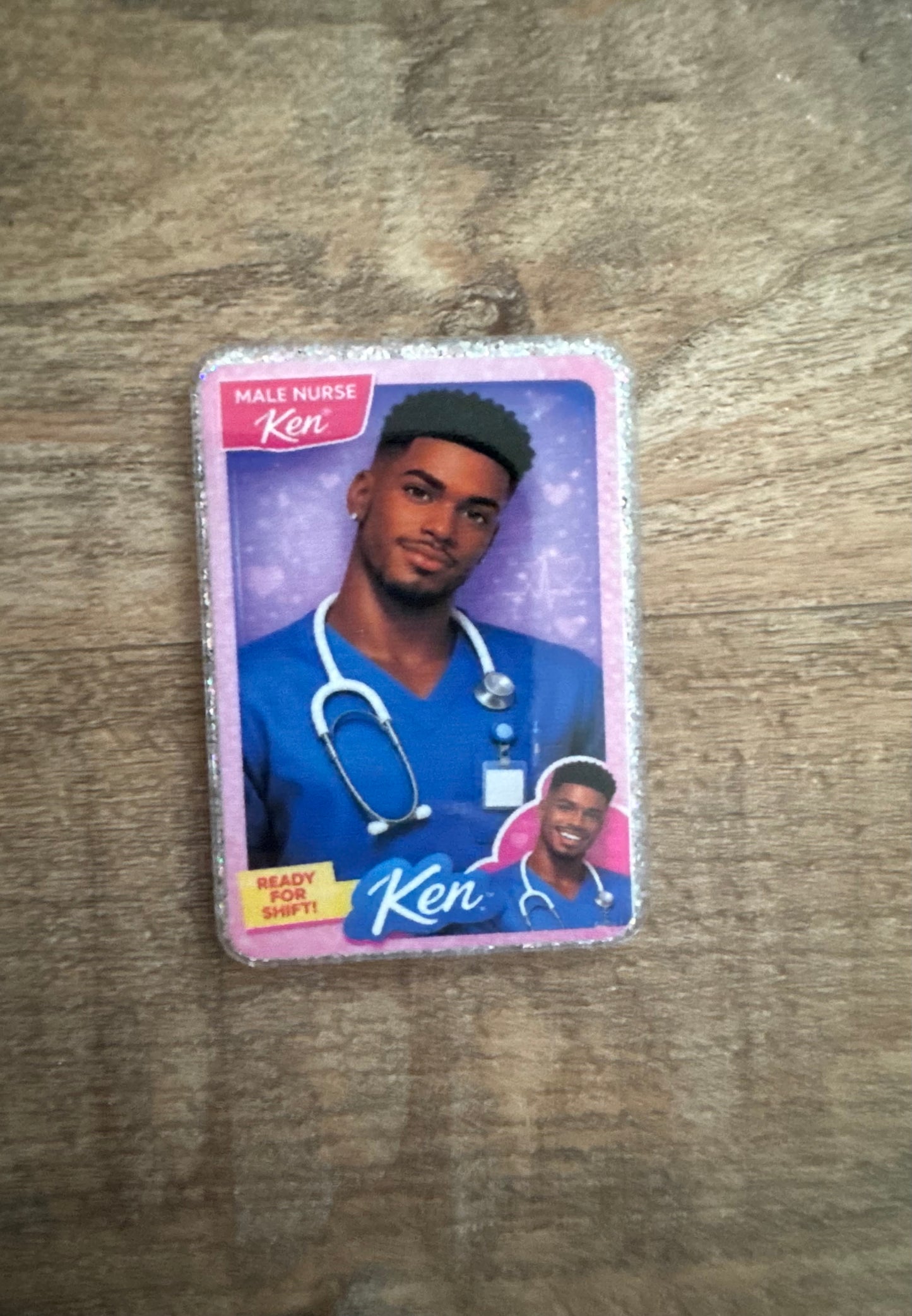 Barbie Ken badge reel