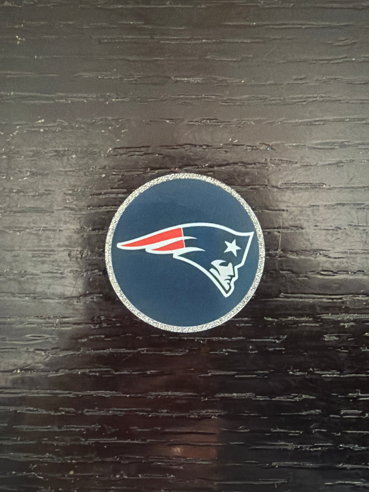 Patriots badge reel