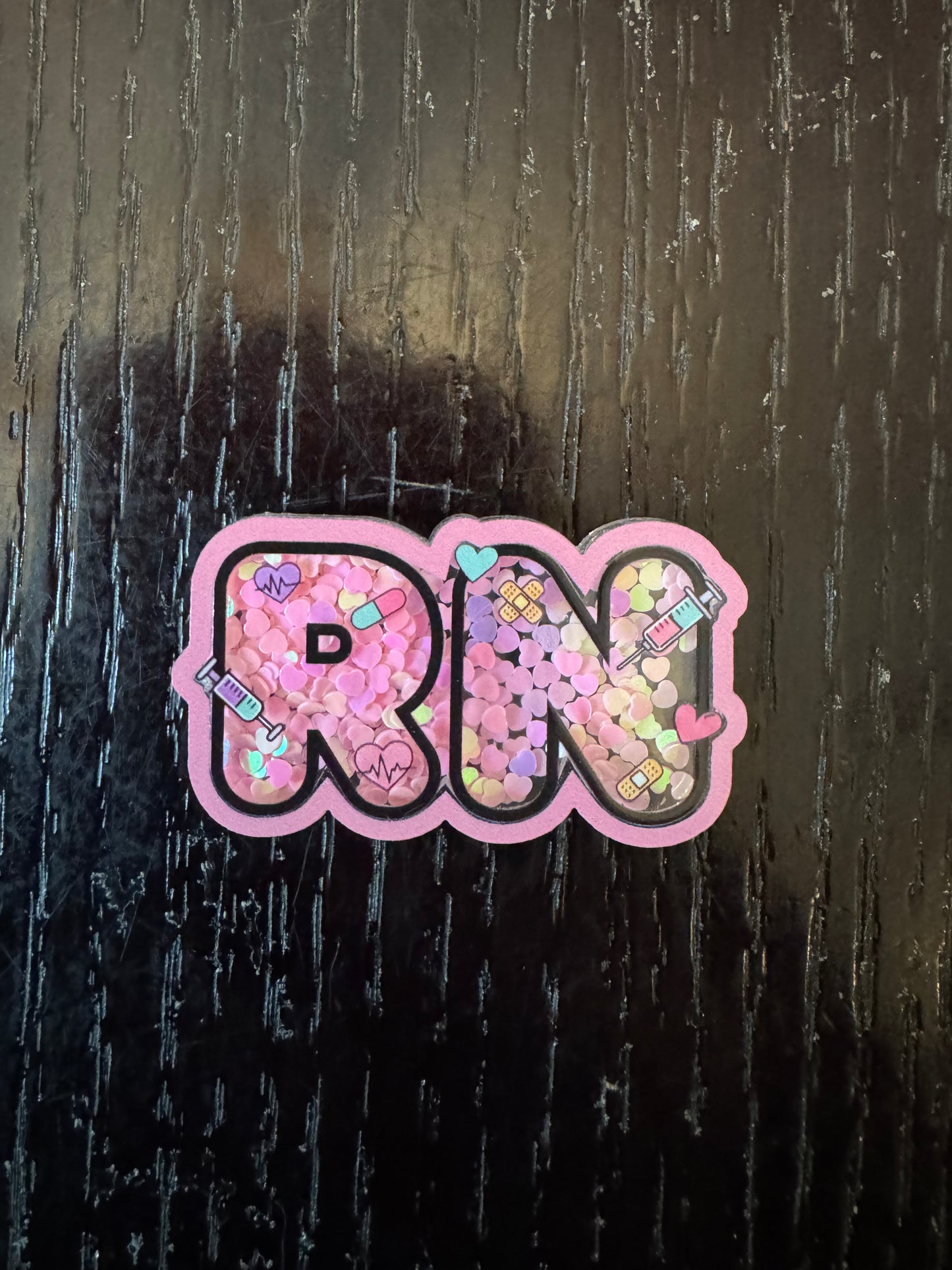 RN shaker badge reel