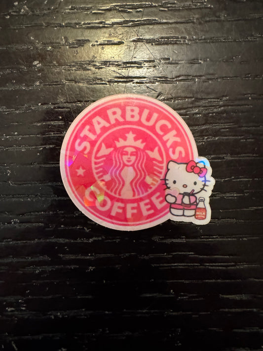 Starbucks HK badge reel