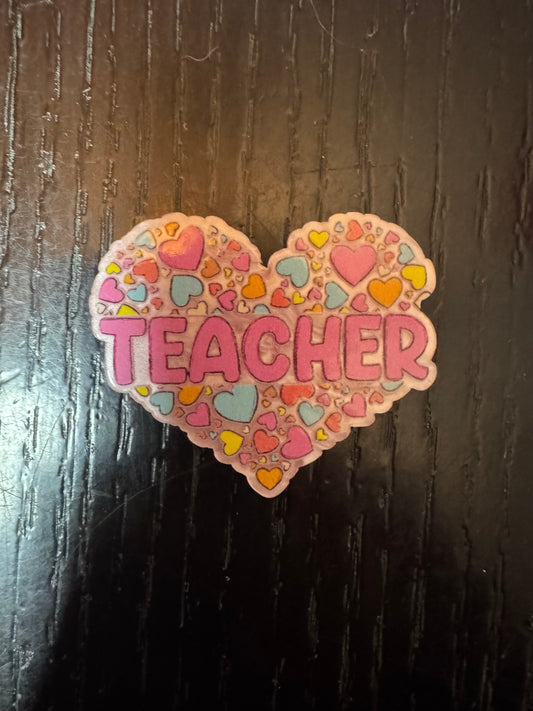 Teacher badge reel