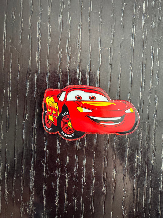 Lightning McQueen badge reel