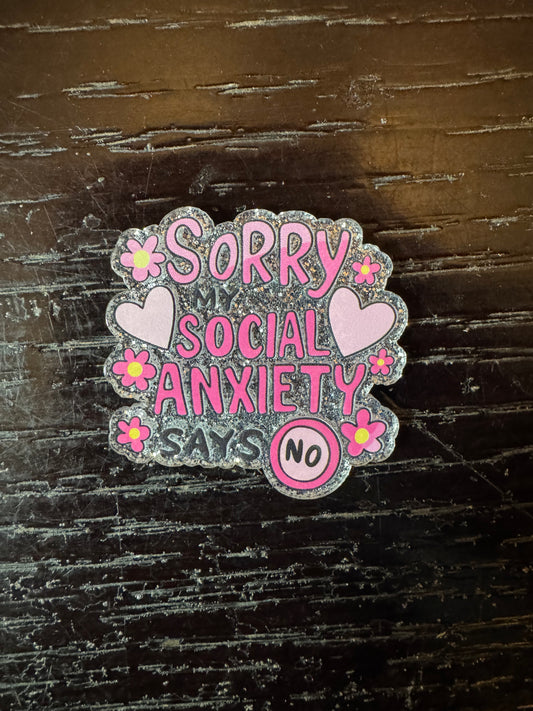 social anxiety badge reel