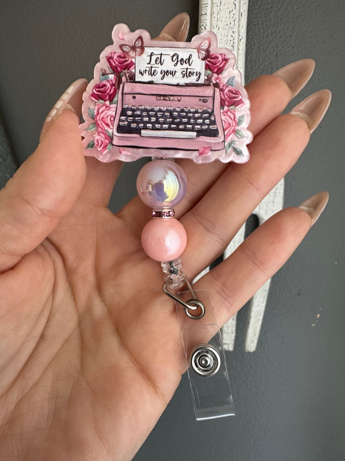 Let God write your story badge reel