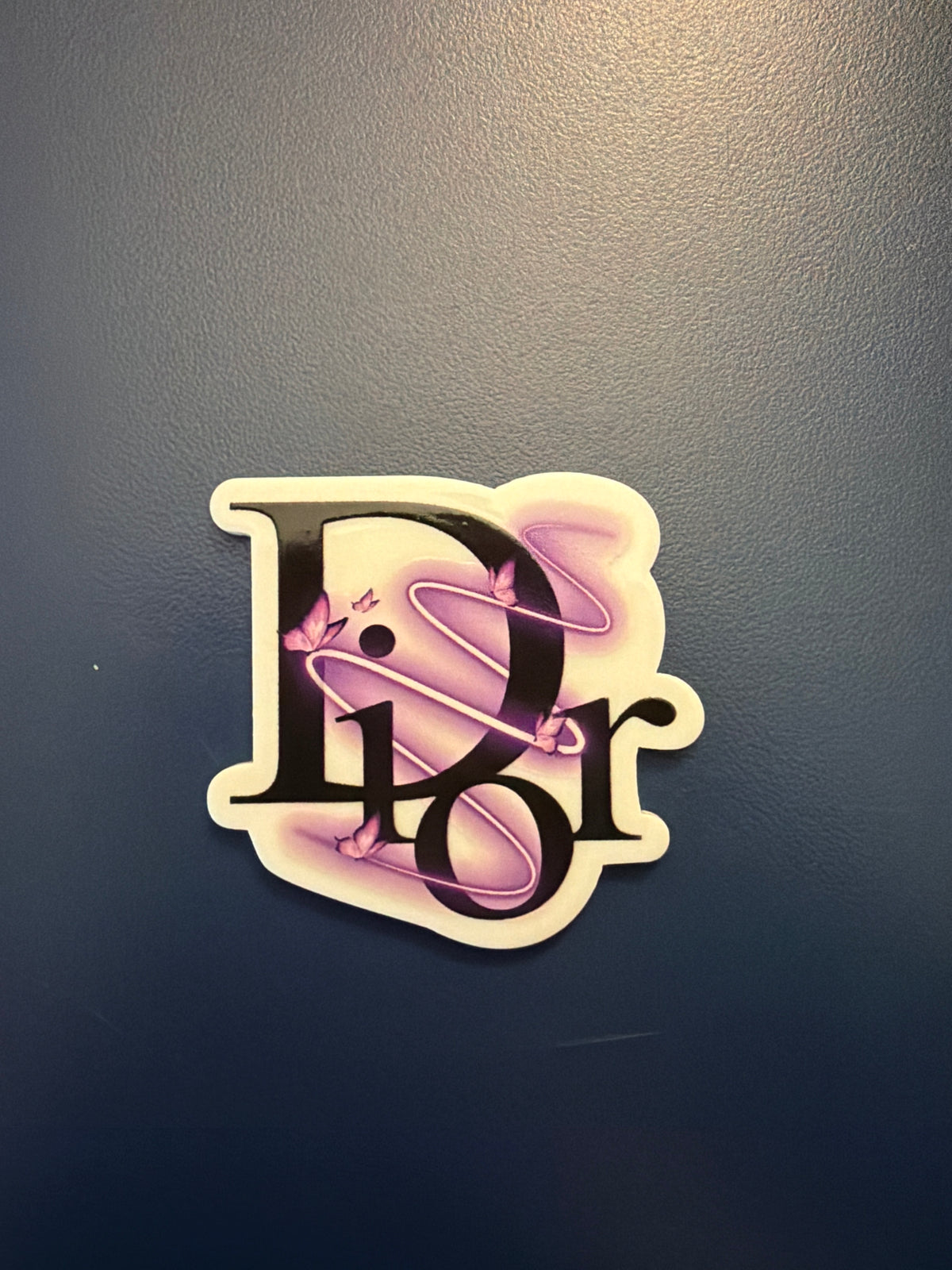 Dior badge reel