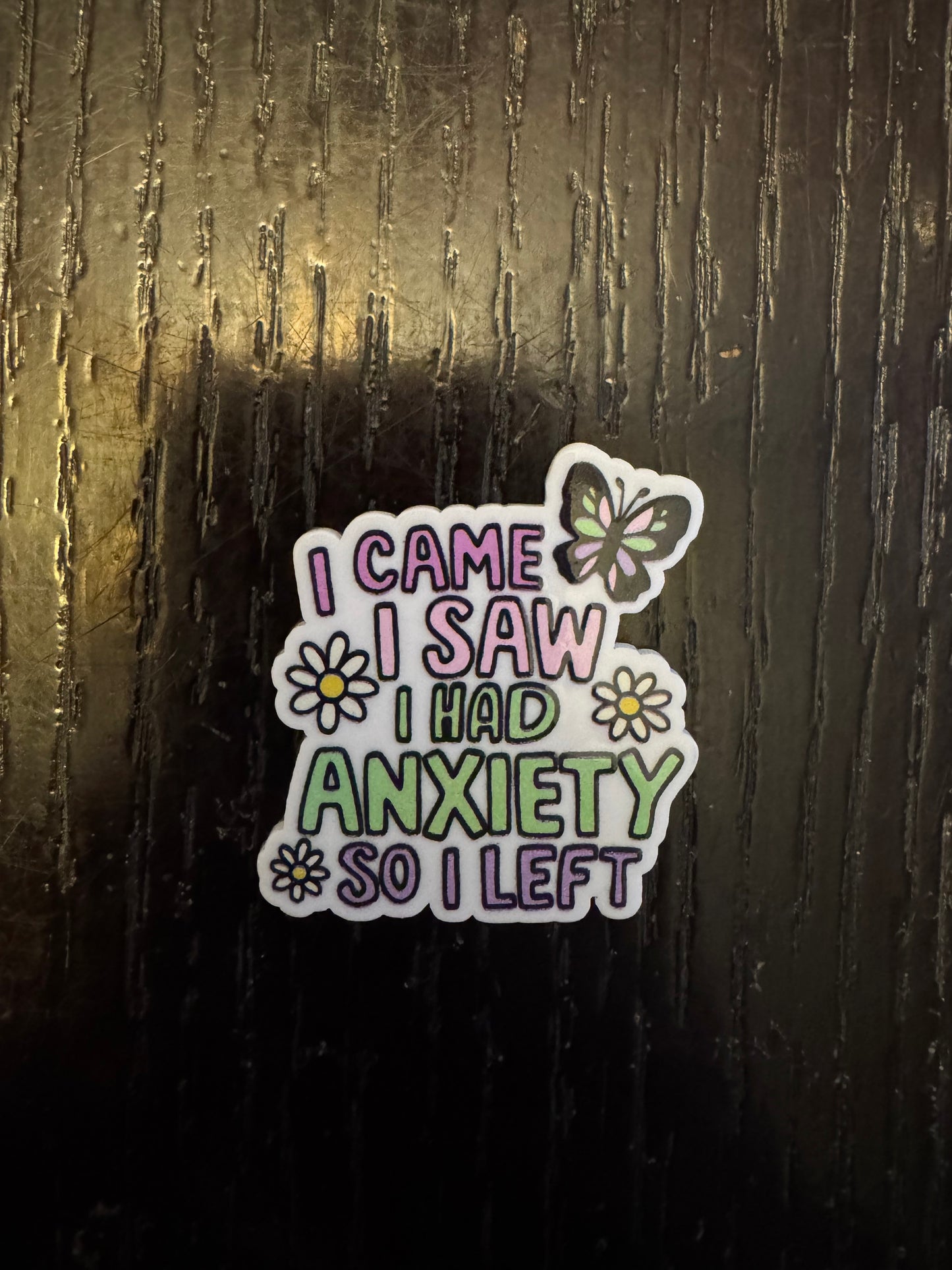 Anxiety badge reel