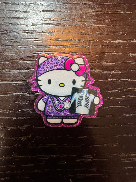 Hello Kitty x-ray badge reel