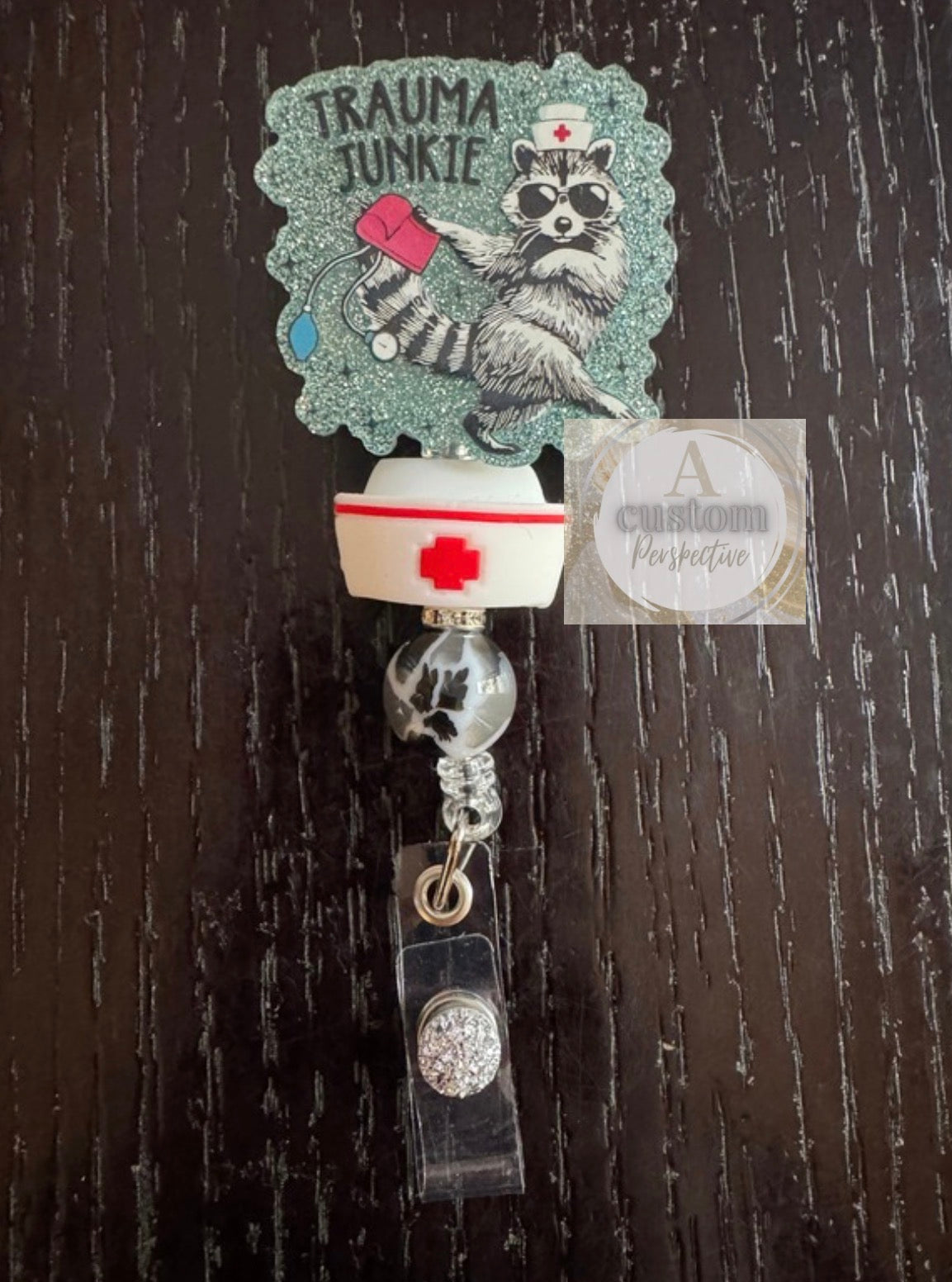 Trauma Junkie badge reel