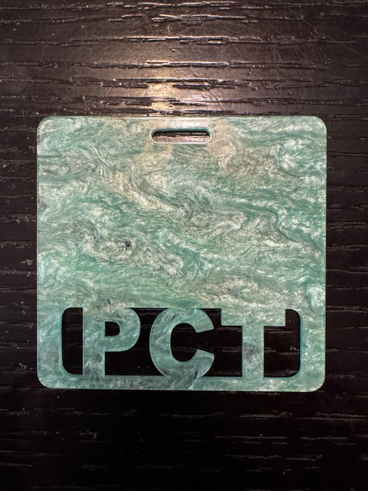PCT light green badge buddy