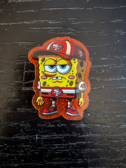 49ers SpongeBob badge reel
