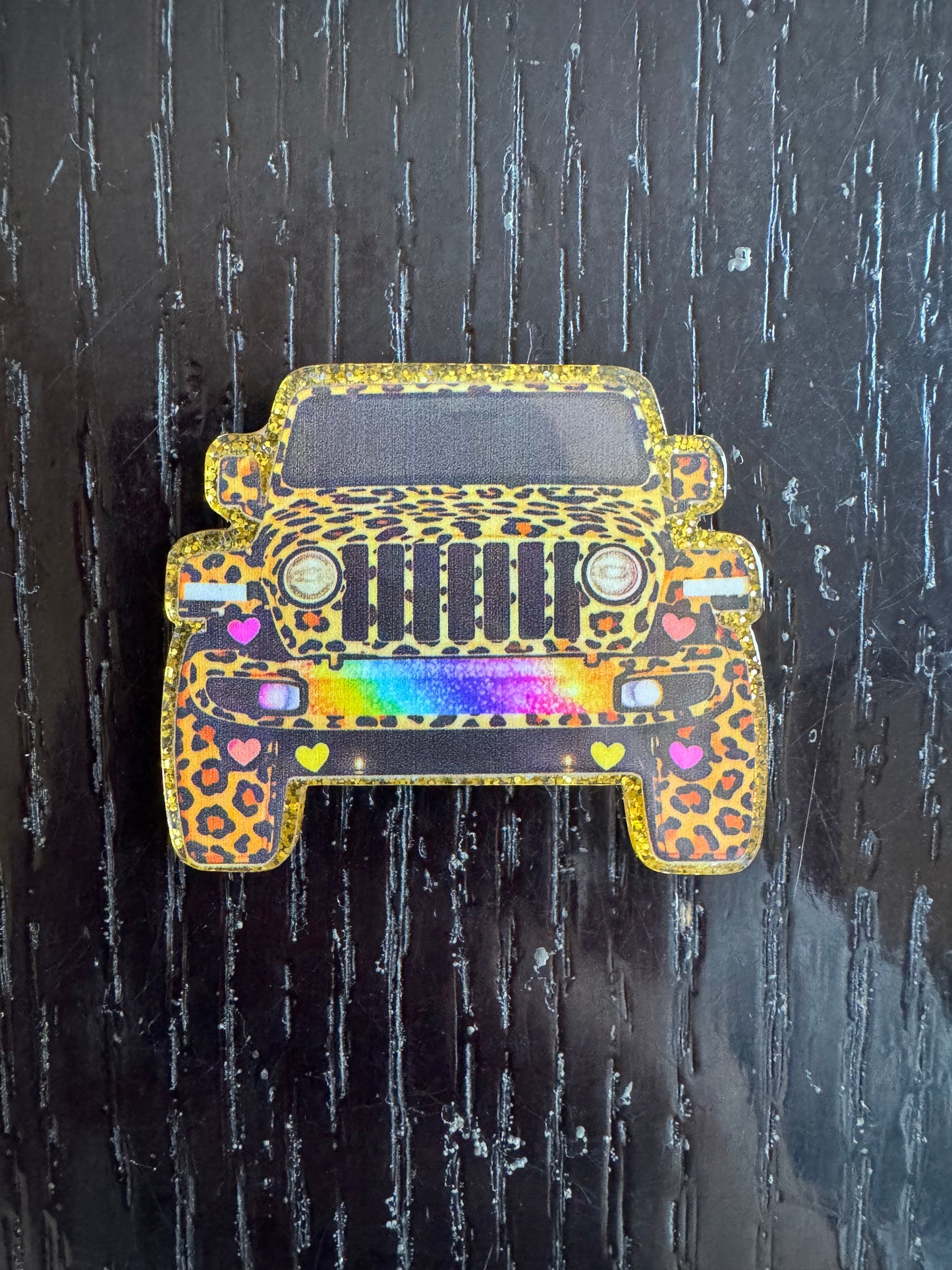 Jeep badge reel