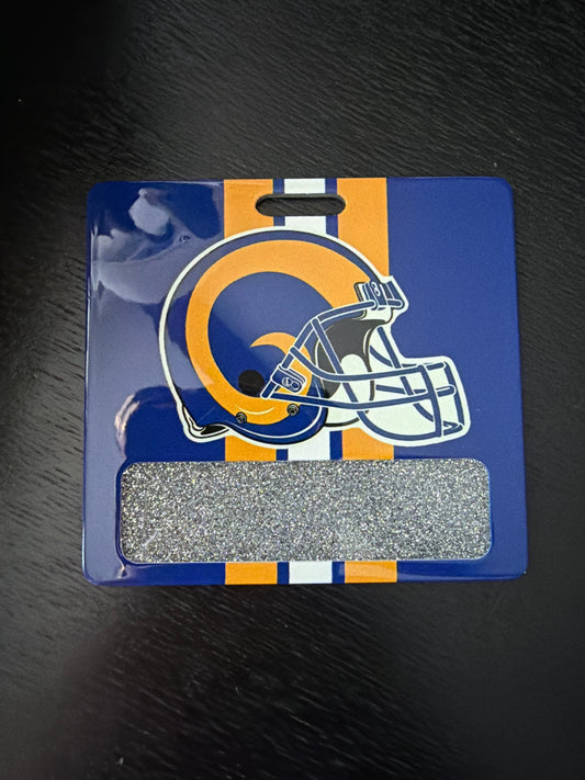 Rams badge buddy