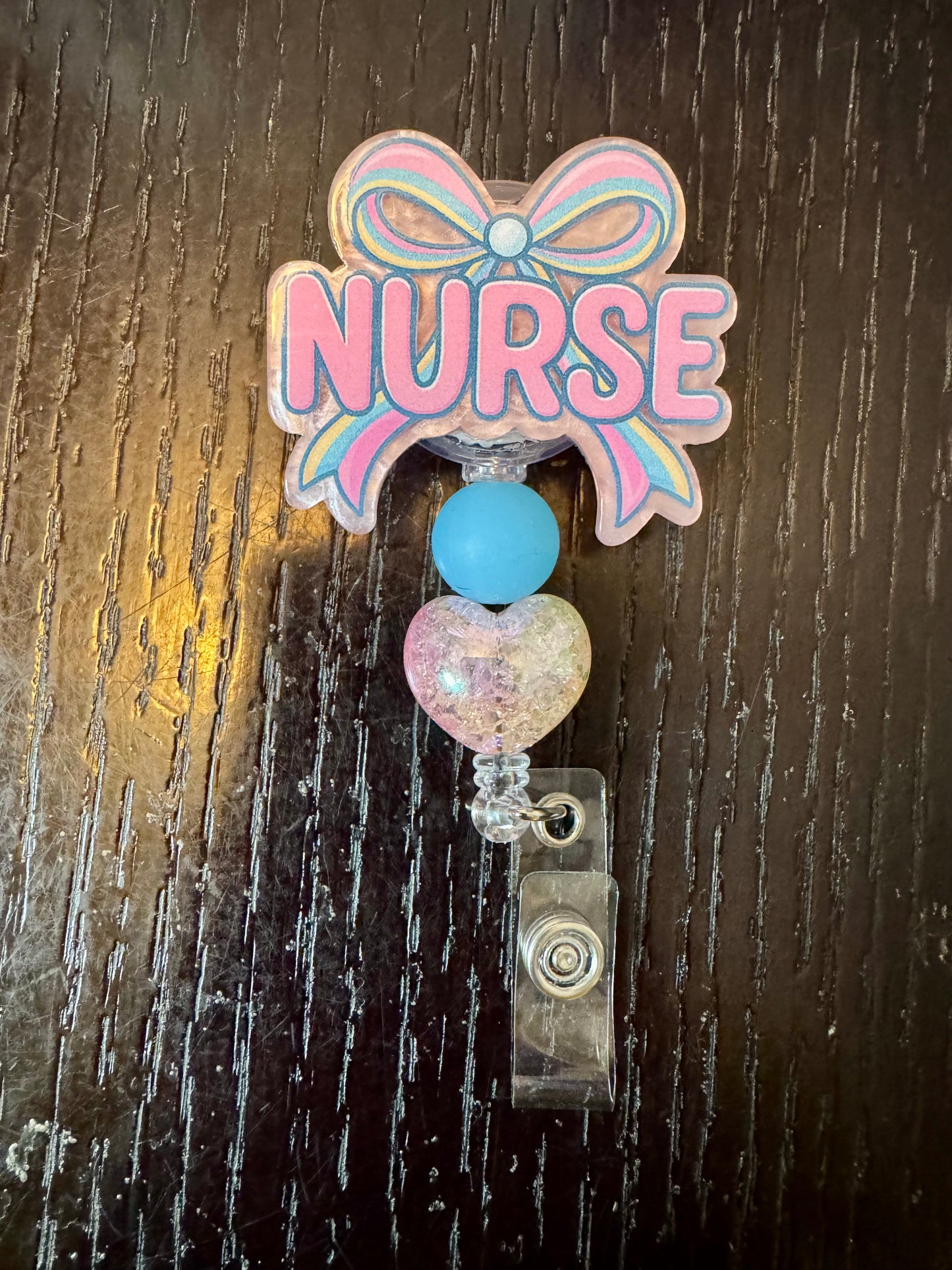 Nurse badge reel