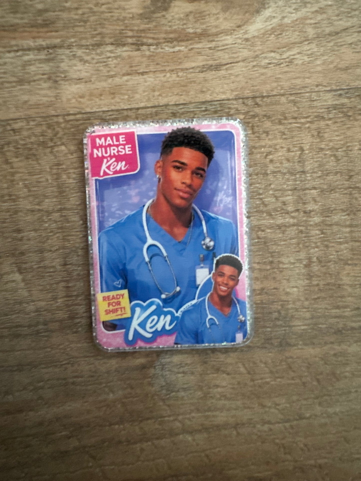 Barbie Ken badge reel